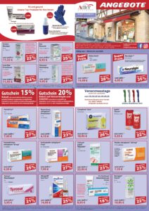 Angebote Mai und Juni Adler Apotheke Eschwege