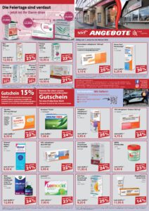 Angebote Januar + Februar Adler Apotheke