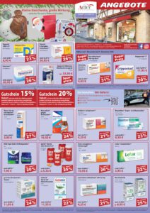 Angebote November + Dezember Adler Apotheke