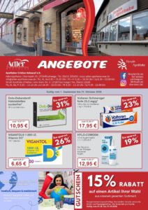 Angebote September + Oktober Adler und Struth-Apotheke