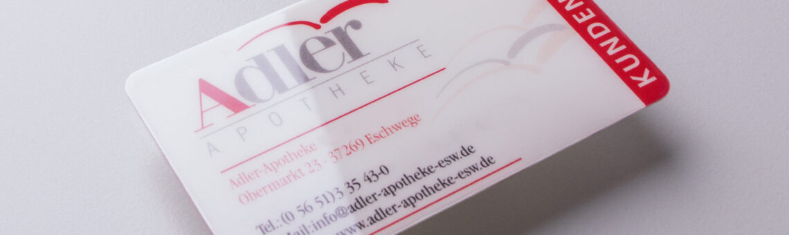 Kundenkarte Adler Apotheke Eschwege